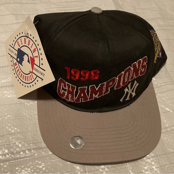 New York Yankees 1996 World Series Champions Hat Snapback Drew Pearson D/S - Picture 2 of 9